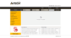 Desktop Screenshot of a4tech.com